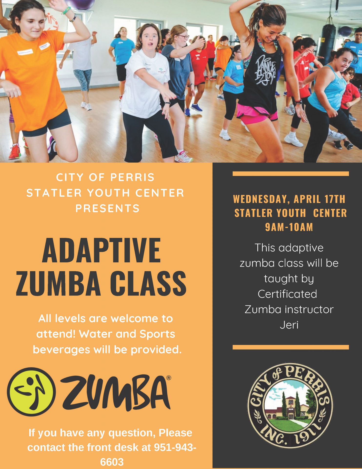 Adaptive Zumba Class | Inland Regional Center