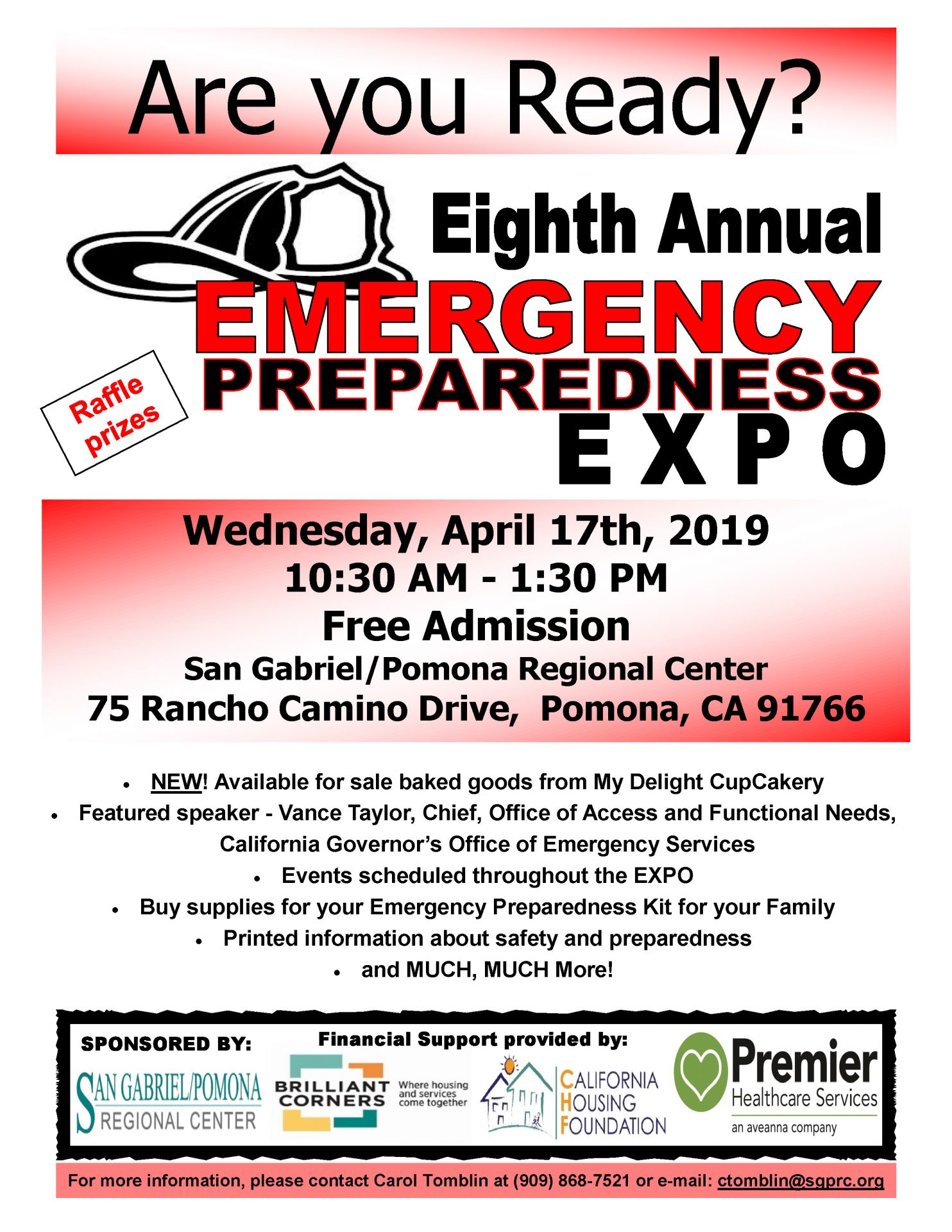 8th Annual Emergency Preparedness Expo Inland Regional Center
