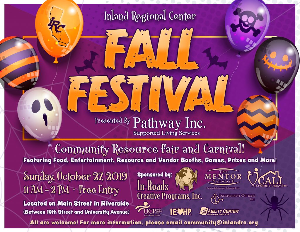 IRC Fall Festival 2019 Inland Regional Center