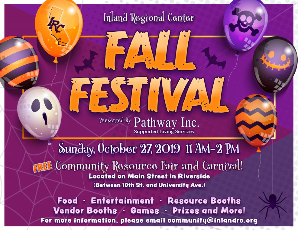 IRC Fall Festival 2019 | Inland Regional Center