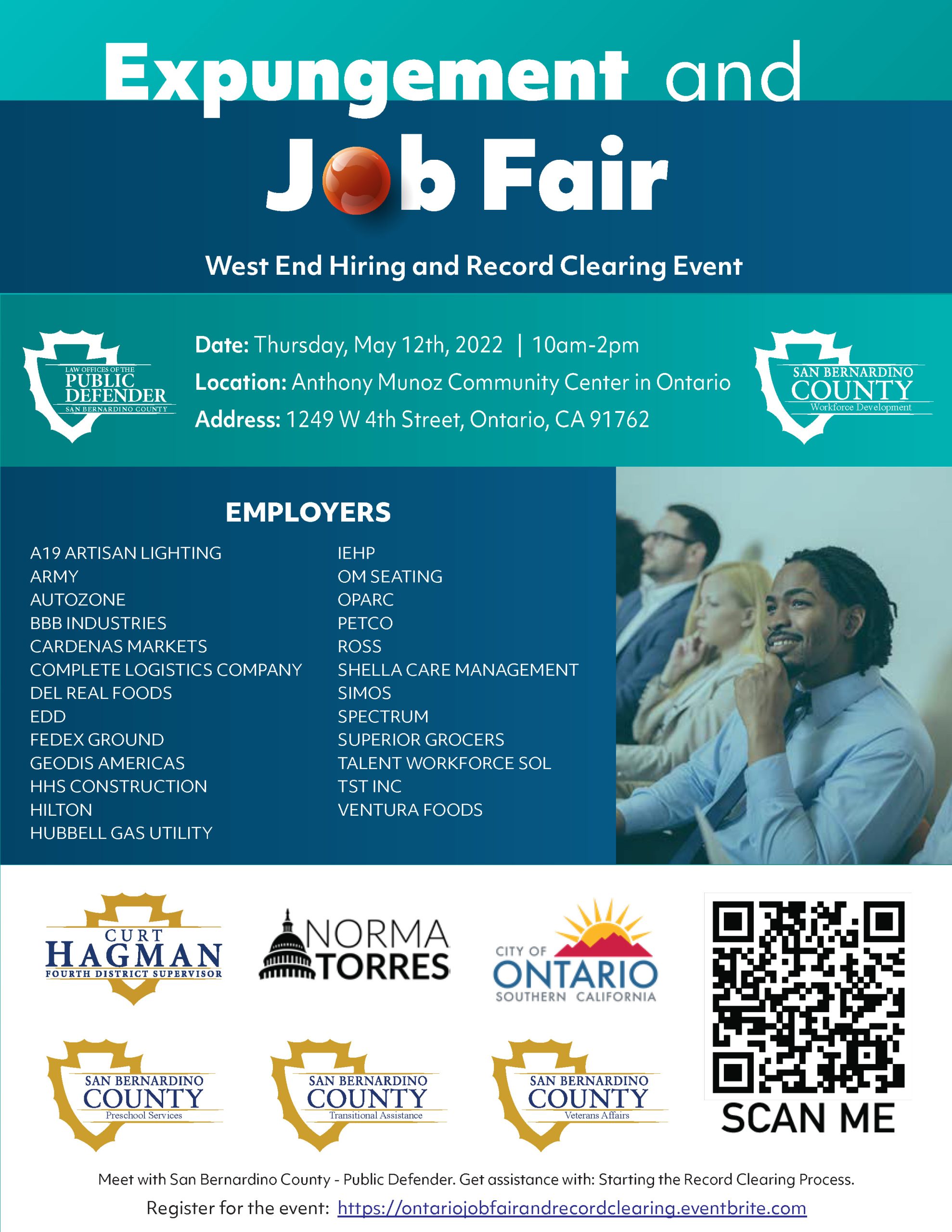 Expungement and Job Fair – West End Hiring and Record Clearing Event ...