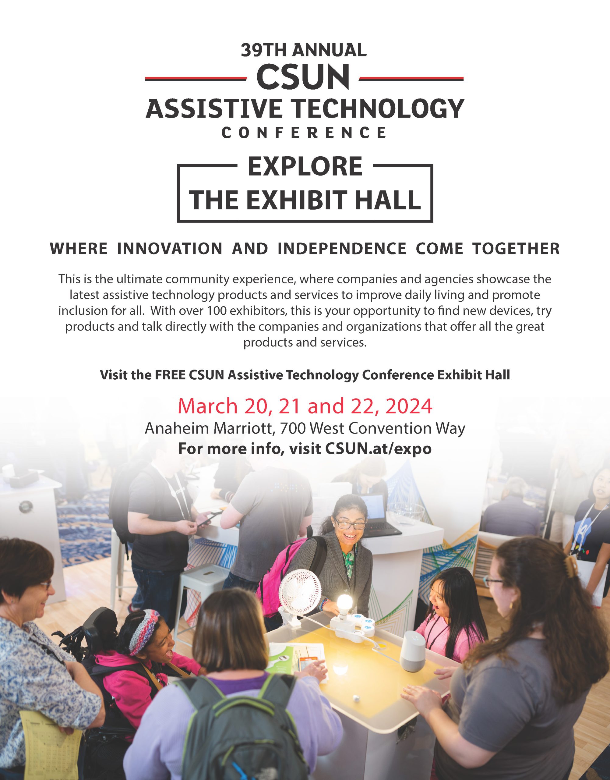 CSUN Assistive Technology Conference Inland Regional Center